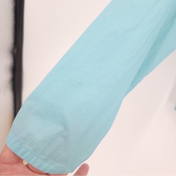 Marmot "Air Lite" Packable Jacket Hooded Water Resistant Lightweight Blue - Picture 13 of 15